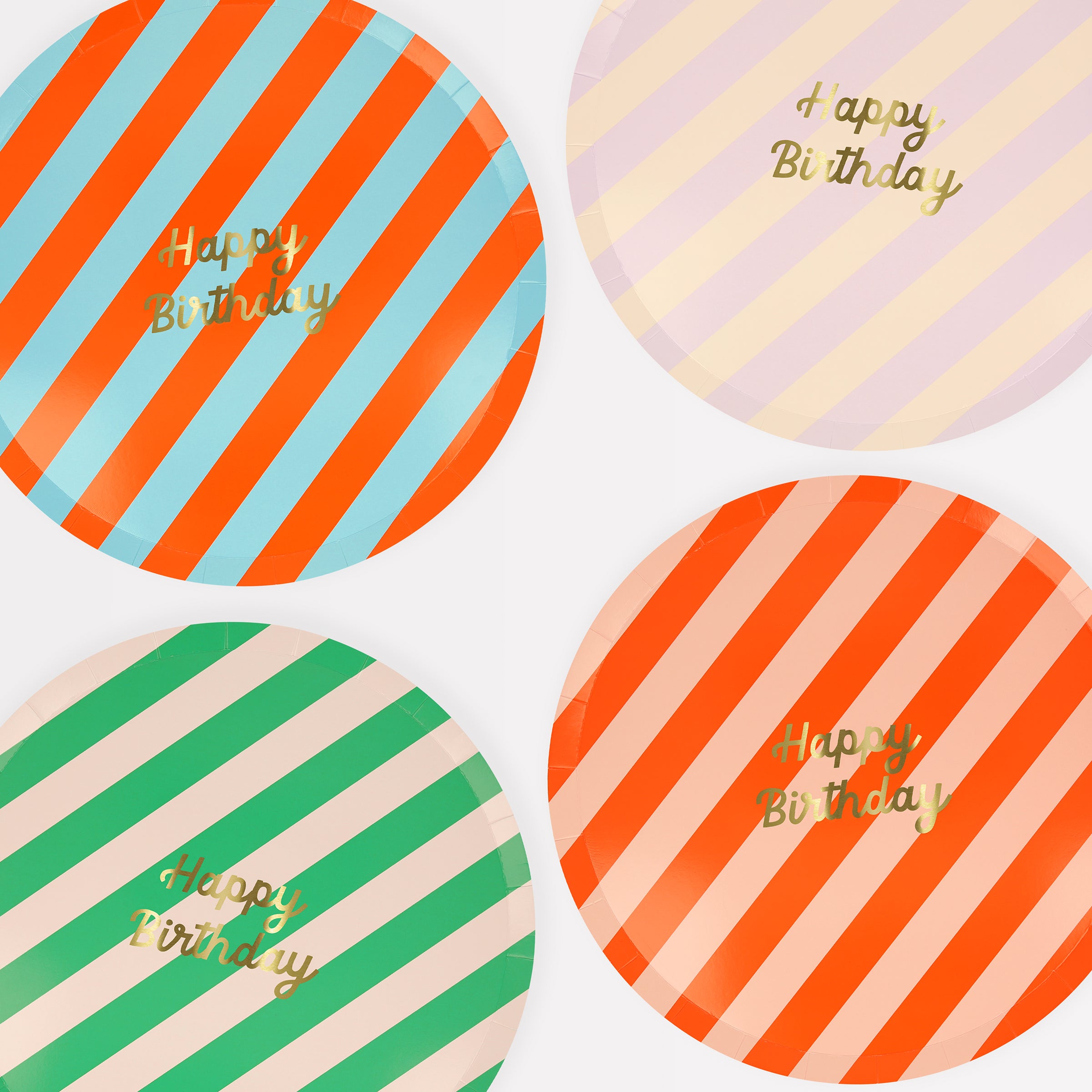 Birthday party paper plates best sale