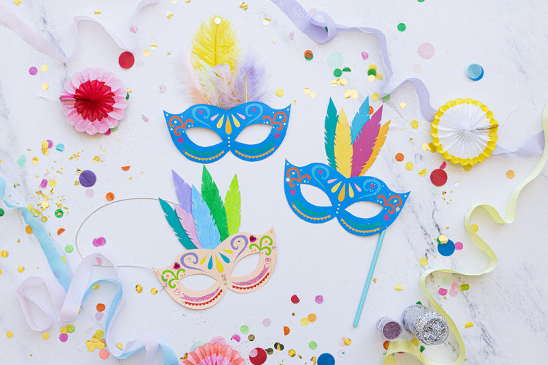 Free Craft Activity: Carnival Mask