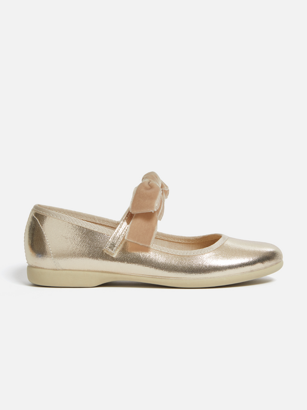 Missy Mary Janes - Gold