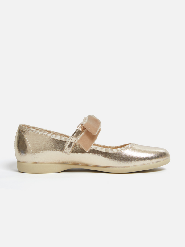Missy Mary Janes - Gold