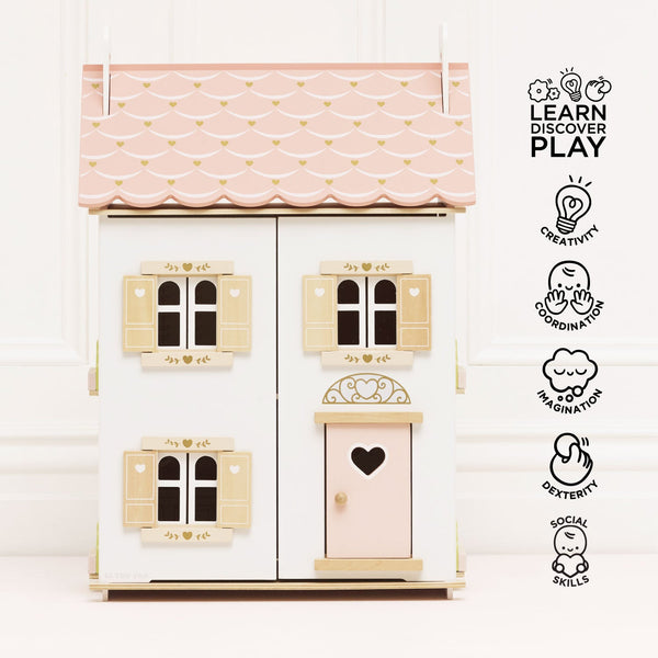 Roseheart Wooden Dolls House