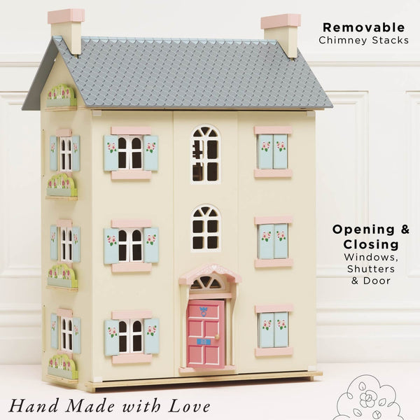 Cherry Tree Hall Wooden Dolls House