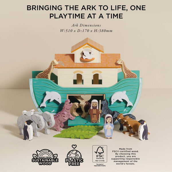 Noah’s Great Wooden Ark & Animals