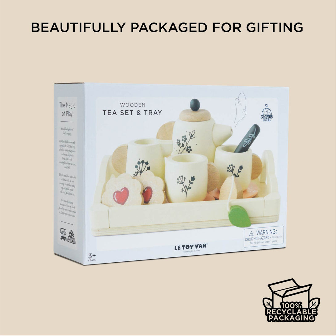 Marivan Tea Tree Set Wooden Tea Set & Tray – Meri Meri UK