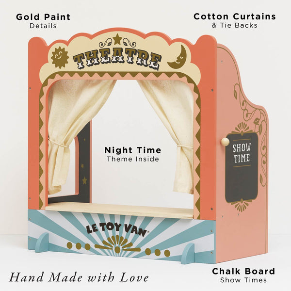 Tabletop Puppet Wooden Theatre