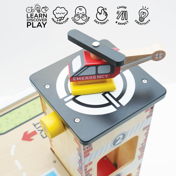 Fire & Rescue Wooden Garage