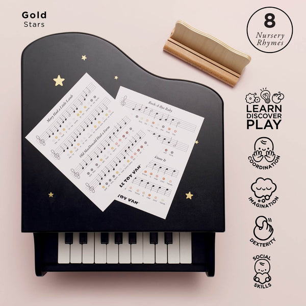 Wooden Grand Piano Toy