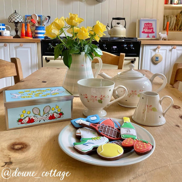 Anyone For Tennis? Biscuit Tin