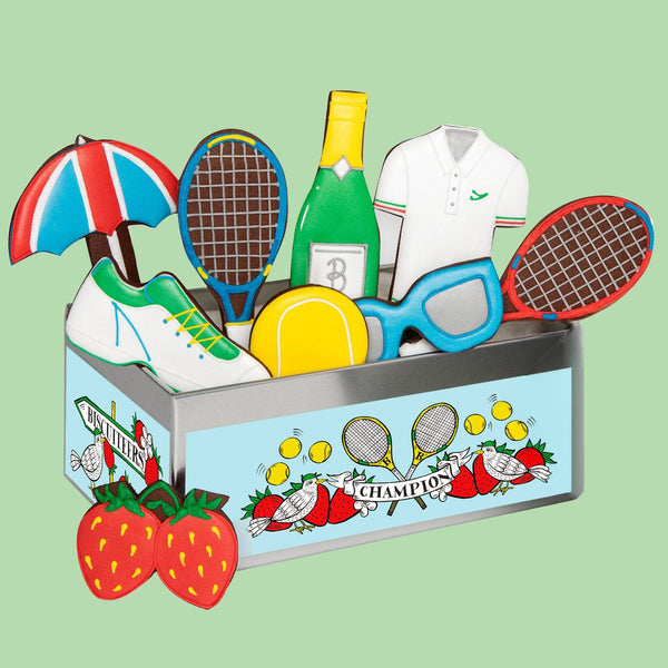 Anyone For Tennis? Biscuit Tin