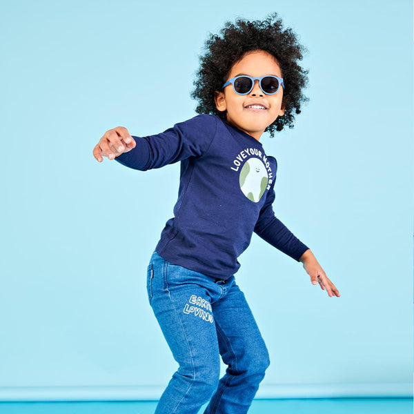 Eco Original Keyhole Sunglasses  - Pacific Blue