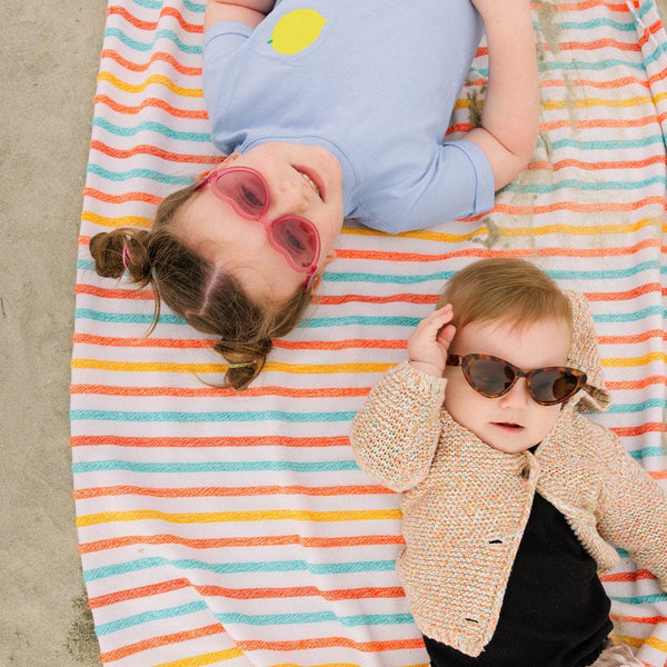 Original Mirrored Heart Sunglasses - Fuchsia Haze