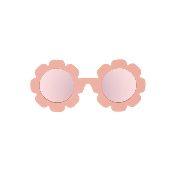 Polarised Flower Sunglasses - Peachy Keen