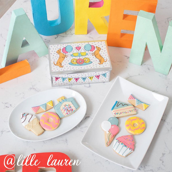 Birthday Treats Biscuit Tin