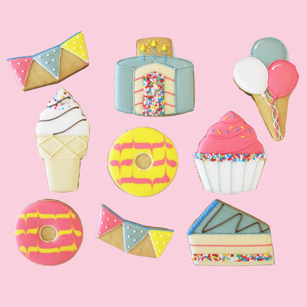 Birthday Treats Biscuit Tin