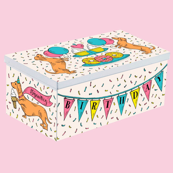 Birthday Treats Biscuit Tin