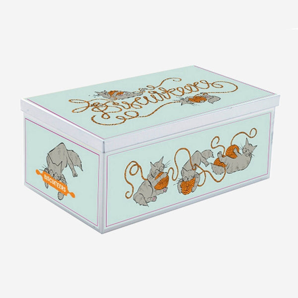 Cat Biscuit Tin