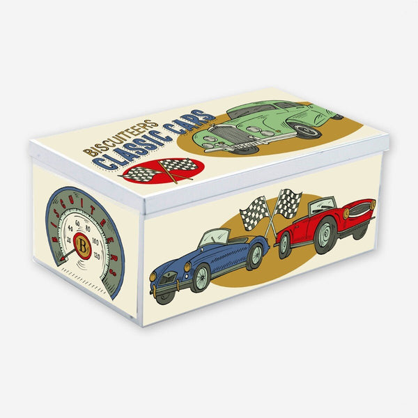 Classic Car Show Luxe Biscuit Tin