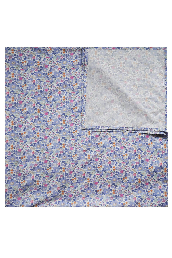 Betsy Lavender Blue Tablecloth made with Liberty Fabric