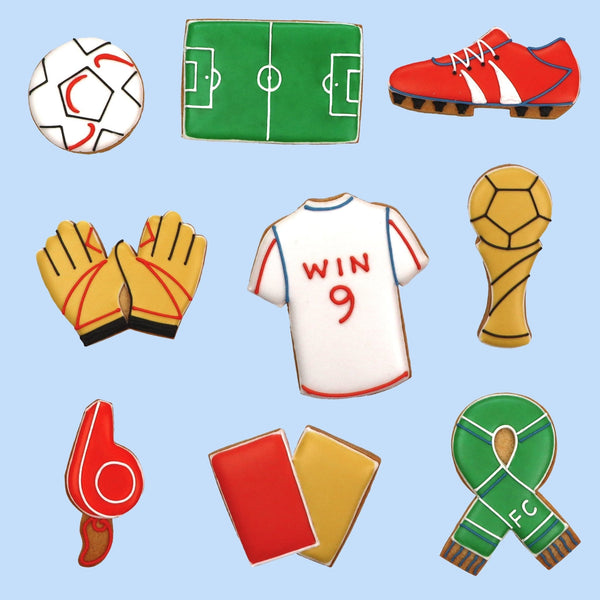 Football Mad Biscuit Tin