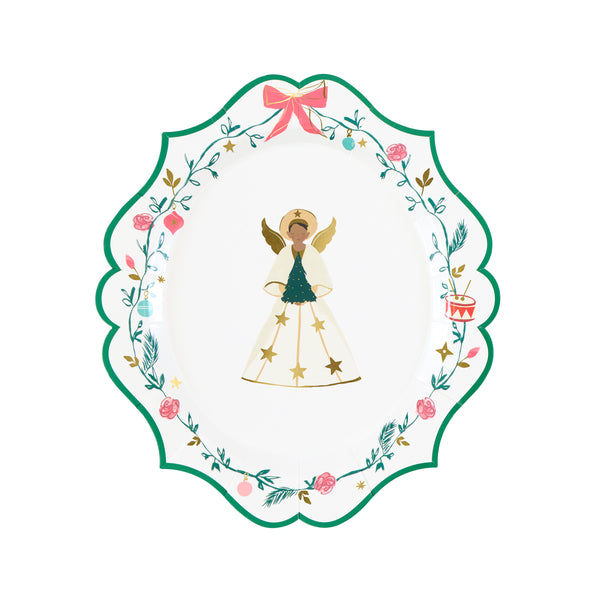 Our Christmas paper plates, made in a size plate size, feature 8 different characters from the iconic New York City Ballet's The Nutcracker. Image8