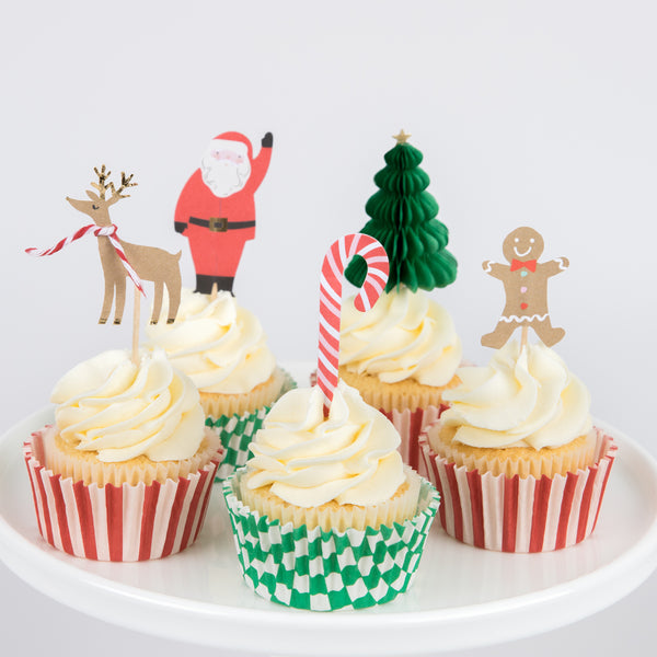 Festive House Cupcake Kit (x 24 toppers)