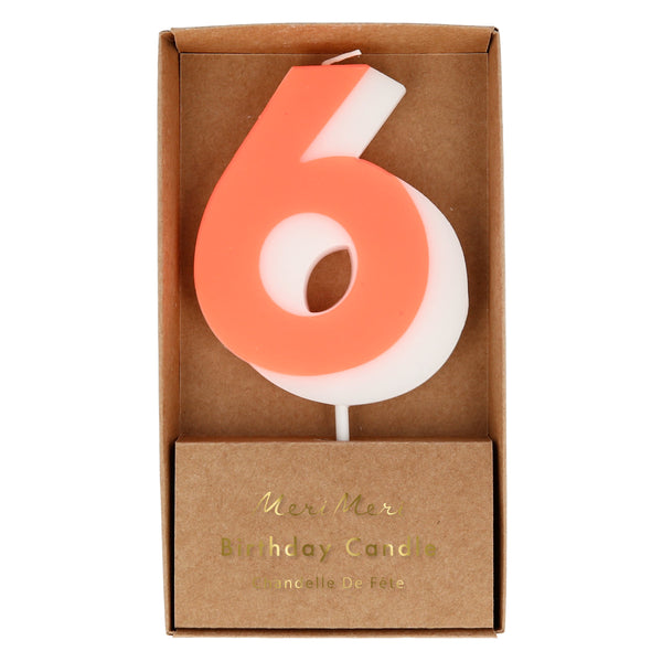 Number Candle 6,Number Candle 6 Image1