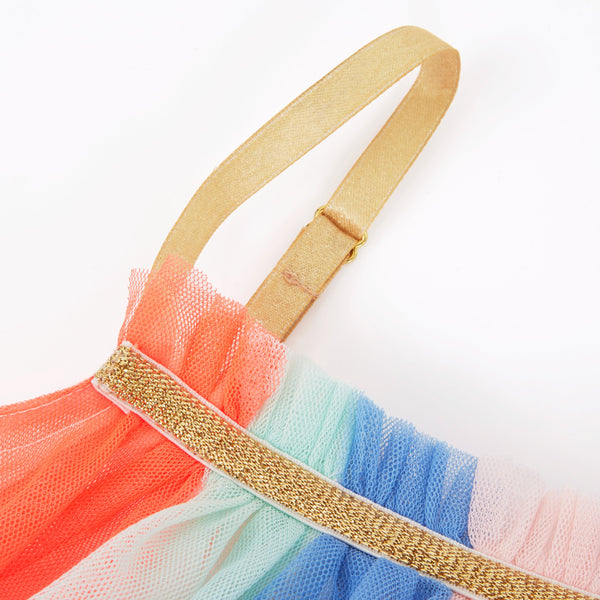 Rainbow Girl Costume 3-4 Years Image5