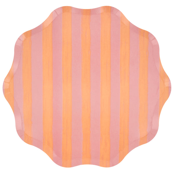 Our paper plates, in a large dinner plate size, feature colourful designs inspired by Indian block prints, ideal for stylish garden and tea parties. Image8