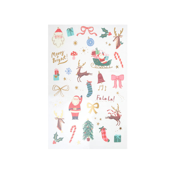 Our temporary Christmas tattoos are wonderful for Christmas party activities or as special gifts. Image2