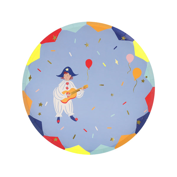 Make your circus party look amazing with our circus side plates each featuring classic circus characters . Image7