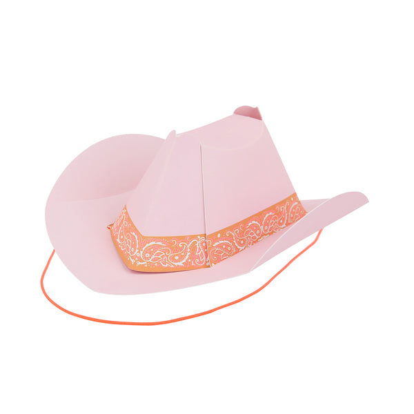 Our mini party hats are made in the shape of Western hats, crafted from paper in 8 fabulous colours. Image4