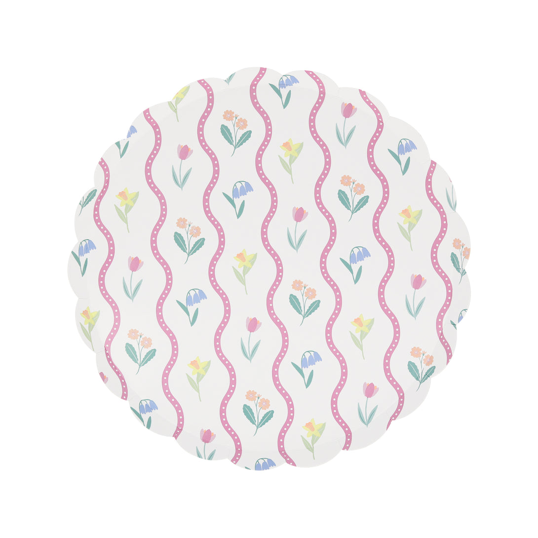 Our side plates, crafted in pastel colours with floral designs, are perfect for all stylish celebrations.