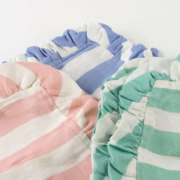 Stripe Ruffle Fabric Napkins Image3