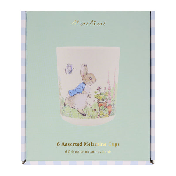 Our melamine cups feature Peter Rabbit and his friends, the ideal small party cups for any celebration. Image4