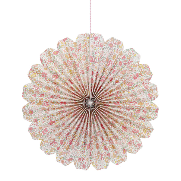 Our paper pinwheel decorations, with Liberty floral print patterns, are perfect as baby shower decorations and for all parties for all ages. Image7