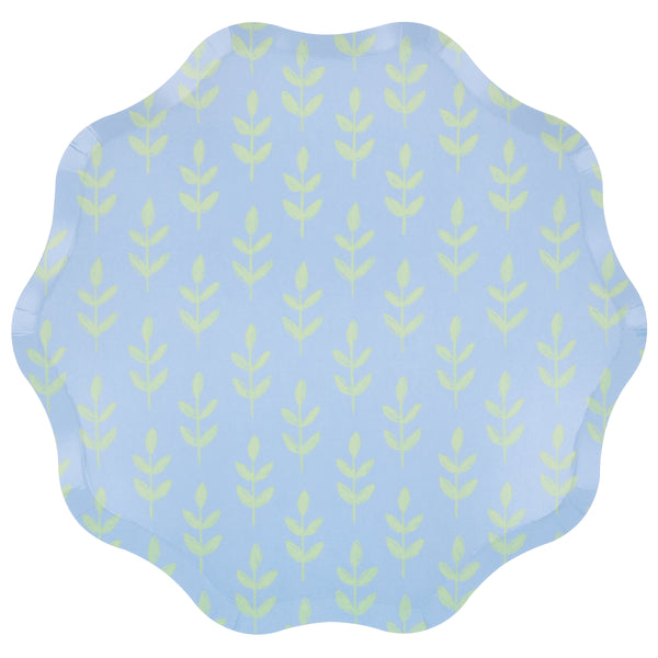Our paper plates, in a large dinner plate size, feature colourful designs inspired by Indian block prints, ideal for stylish garden and tea parties. Image7