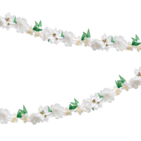 White Blossom Garland Image1