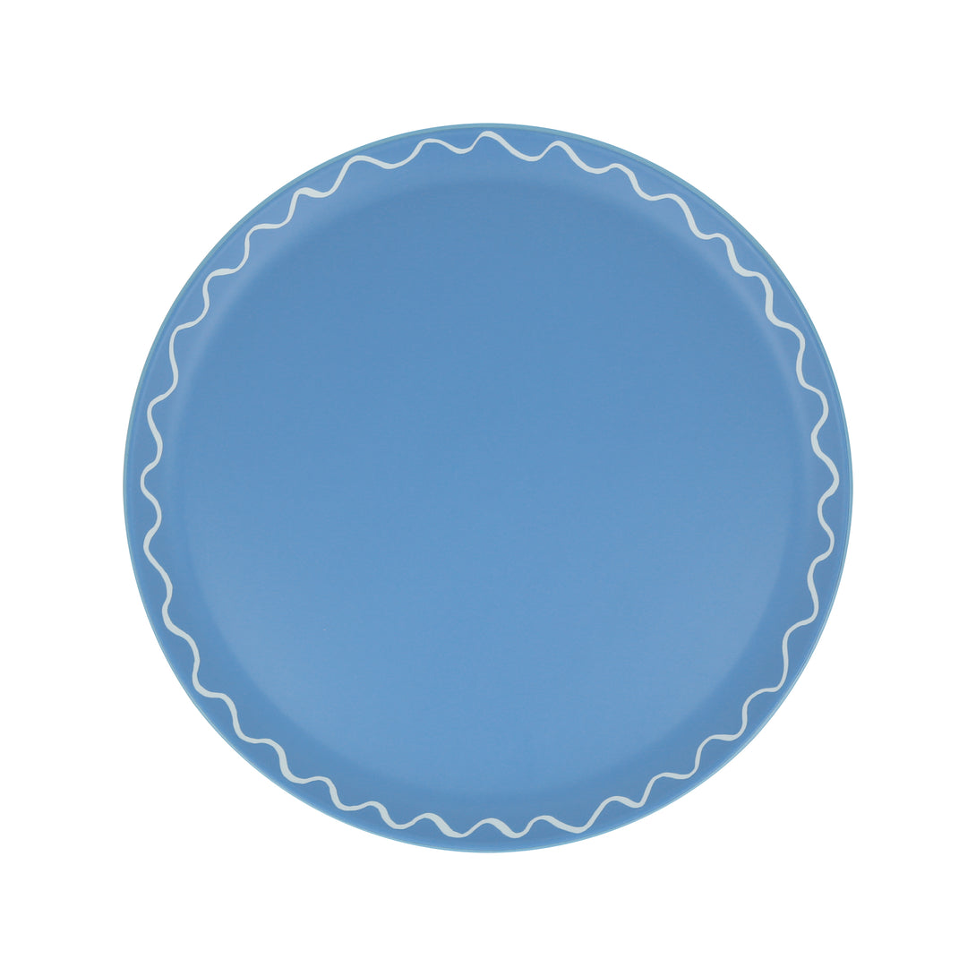 Our reusable side plates come in a pack of 6 colours and are made from recycled plastic.