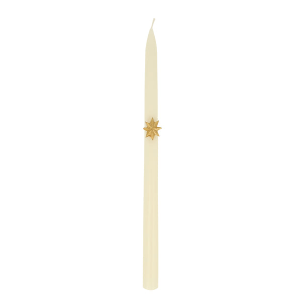 Our Christmas tall candles features gold wax stars and coloured wicks for a sensational effect, a great host gift. Image6