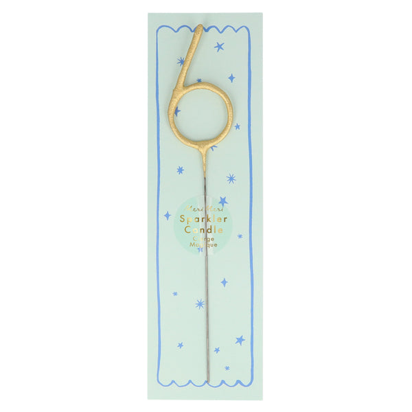 Gold Sparkler Numbers 0 To 9 Candles (Parent),Gold Sparkler Numbers 0 To 9 Candles (Parent) Image1