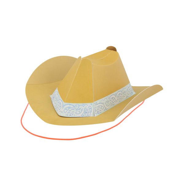 Our mini party hats are made in the shape of Western hats, crafted from paper in 8 fabulous colours. Image9