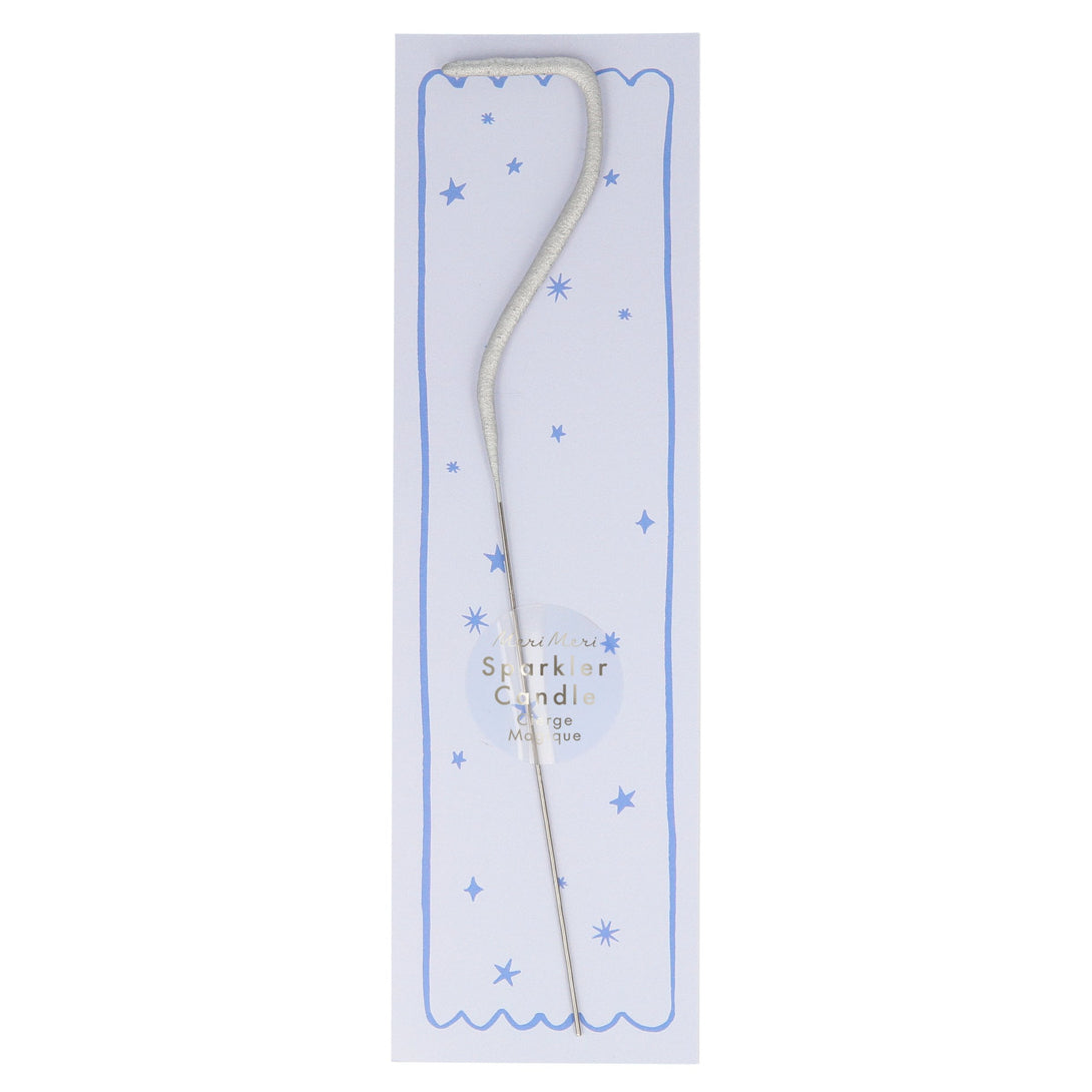 Silver Sparkler Numbers 0 To 9 Candles (Parent),Silver Sparkler Numbers 0 To 9 Candles (Parent) Image1