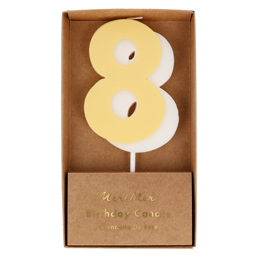 Number Candle 8