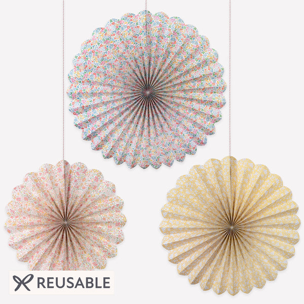 Our Liberty giant pinwheel decorations are a stylish way to decorate any celebrate, perfect for birthdays, weddings or home decor. Image1
