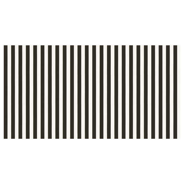 Our paper tablecloth, with black and white stripes, is an amazing Halloween tablecloth to complement your party decorations. Image3