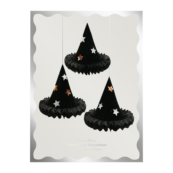 Our Halloween witch hats look amazing dangling from your ceiling or porch. Image3