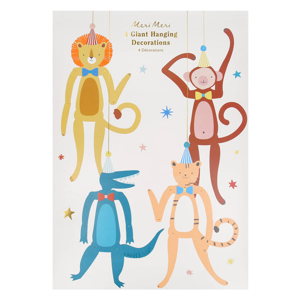 Add fun to a safari party or any celebration with our giant animal decorations, with moveable limbs. Image3
