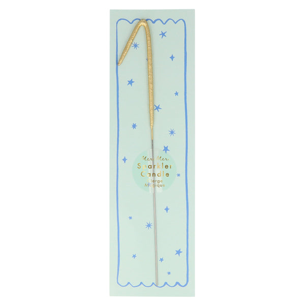 Gold Sparkler Numbers 0 To 9 Candles (Parent),Gold Sparkler Numbers 0 To 9 Candles (Parent) Image1