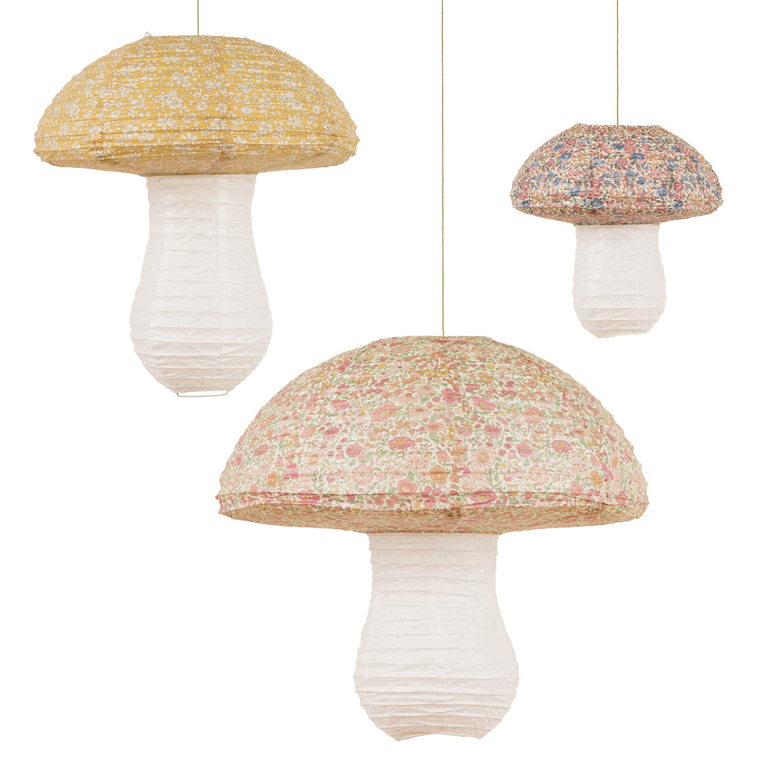 Meri Meri x Liberty Mushroom Lanterns