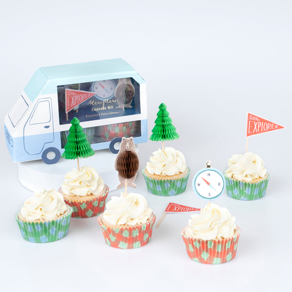 Outdoor Adventures Cupcake Kit (x 24 toppers)